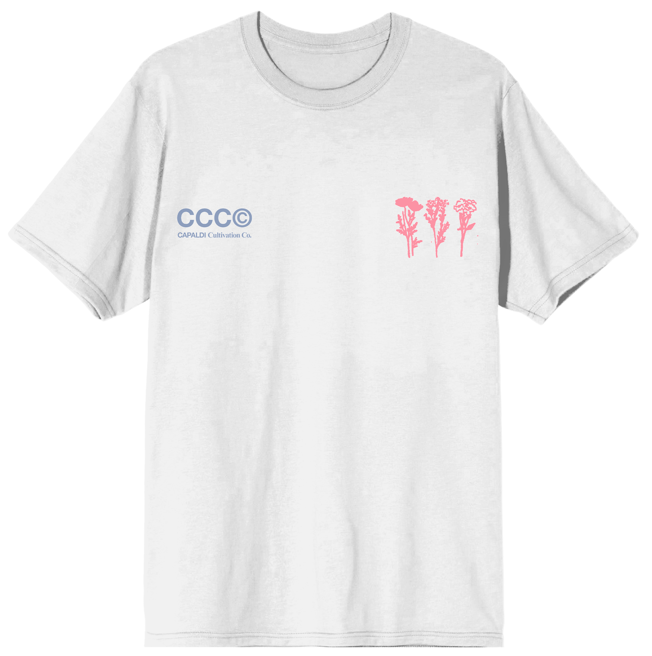 North America '26 White Floral T-Shirt - Lewis Capaldi
